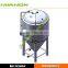 20bbl beer fermentation tank; certified 304 stainless steel and components, 100%TIG welding, Sanitary Surface