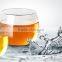 Clear Glass Heat Resisting Glass Tea Cup Small Glass Cup With Handle