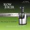 2016 the latest AC motor 43RPM stainless steel housing slow juicer