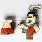 Fred Flintstone Style cartoon character USB2.0 usb flash hard drive 16gb 32gb