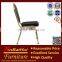 BH-L8313 Black fabric gold tube hotel dining chair used banquet chair