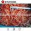 Frozen IQF red chilies dices/crushed,grade A