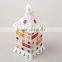 Incense Burner Hurricane Lantern With Stone For Interior Decoration Wf-A002