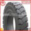 Factory price high quality forklift solid tyre 4.000-8 6.00-9 6.50-10 solid rubber forklift tires with long warranty