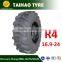 TAIHAO Factory Tractor Backhoe Tyre 16.9-24 R4