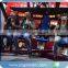 Interactive attractions full motion chair indoor cinema with full effects for shopping mall