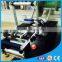 professional semi- automatic two sides round bottle labeling machine with CE and factory price