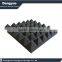 self adhesive fireproof Polurethane pyramid compresseur acoustic foam