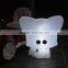 Lovely hello Kitty plastic table lamp with usb cable rechargeable table animal shaped lamp