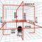 Wholesale rotary automatic self-leveling 8 lines red beam laser level