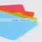 Eco-friendly healthy colorful plastic chopping board (four pieces)