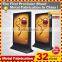 Free standing waterproof lcd marketing advertising display