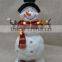 Wholesale Christmas Decorative Resin Snowman with led light