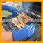 Certified 932F Silicone Heat Resistant Grilling BBQ Gloves for Cooking Baking Barbecue Potholder