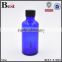 new design unique 5ml 10ml 15ml 20ml 50ml amber blue glass bottle empty nail polish bottle with cap and brush