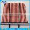 Classic style double color striped large tote bag for women