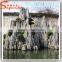 Small water features fountain, backyard wall-mounted artificial waterfalls, garden waterfall fountains wall