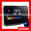 UCHOME Christian Gifts LED Projection Clock Multifunction Lcd Calendar Temperature Clock