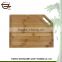 Factory price durable strong bamboo cutting board non-slip