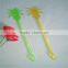 Quality cocktail plastic rod shape pineapple stirrer