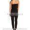 diamante-studded strapless jumpsuit 2015 Lastest office women jumpsuit, knitted ladies adult jumpsuit,sexy backless jumpsuit