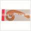 Kearing plastic 45cm FRENCH CURVE RULER / economical garment rulers with protractor # 6045B
