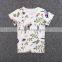 2017 latest design casual pattern 3d printing boys shirt for 8years old kids