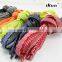 2016 New Twill Pattern Flat Shoelaces With Customized 2mm Thick 8mm Width~Double Colors Shoelaces For Running~Accept Custom