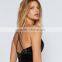 2017 OEM popular crocheted party sex mini dress with adjustable crisscross straps