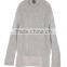 comfortable ladies loose pullover chunky knit sweater with wholesale price