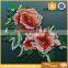 Venise Decor Accessory Sew on 3D Peony Embroidery Applique Motif Patches