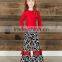 Top Selling Ladybug Applique Wholesale Cotton Frocks Outfit