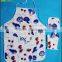 Wholesale Cotton Kids Cooking Apron Set kitchen sets Apron Oven mitt Pot holder