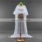 2017 wholesale Wholesale White Wedding Lace Bridal Veils Fashionable long Tulle HL09