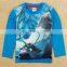 Fashionable kids crew neck tshirt with attractive c design print,kids clothings