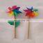 Hot-Sell High Quality Plastic Rainbow Outdoor Decoration Windmill