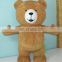 New arrival!!HI CE inflatable bear mascot costume for adult size,1.8 meters bear mascot costume for hot sale