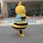 Factory sale free shiping lifesize mascot costume bee costume