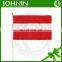 custom advertising polyester Austria national waving small hand flag