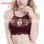 Hanging Neck Lace Design Wholesale Sexy Young Girl Sexy Teen Bra Panty