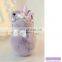China Wholesale Winter Soft Warm Faux Rabbit Fur Crystal Cute Bowknot Protective phone case for girls