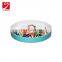 Round fashion anti-skidding bar serving tray