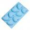 Free Sample Food Grade Heat resistant Nontoxic Silicone Cake Mold Baking Mousse Pudding Mold Tool 8holes Love Shape