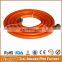 6x13mm Shiny Orange PVC Flexible Gas LPG Hose, PVC Gas Hose, Gas Stove Hose
