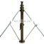 15m ground mounted manual telescopic mast