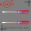 Explosion - Proof Spark - Free Plastic Handle Screw Driver with Beryllium Bronze Aluminum Bronze.