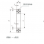 CRBH11020 Crossed Roller Bearings (110x160x20mm) IKO type High rigidity Robotic Bearings Import replace