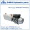 12V Car Lift Hydraulic plastic Pump Power Supply Unit Single Acting for Dump Trailer