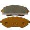 satisfied brake pads D1269 96534653 for CHEVROLET Daewoo brake pads front