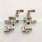 YTPL All copper nickel plating push in fitting